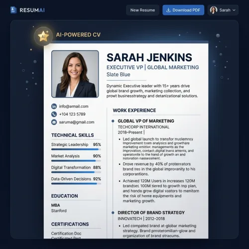 AI Resume Builder at Jobsfiy